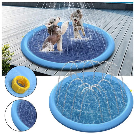 PetkingdomCo Waterproof Pet Sprinkler Pad