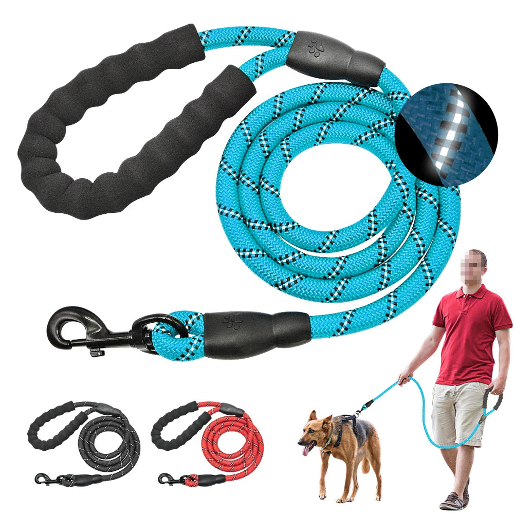 PetkingdomCo Reflective Large Dog Leash