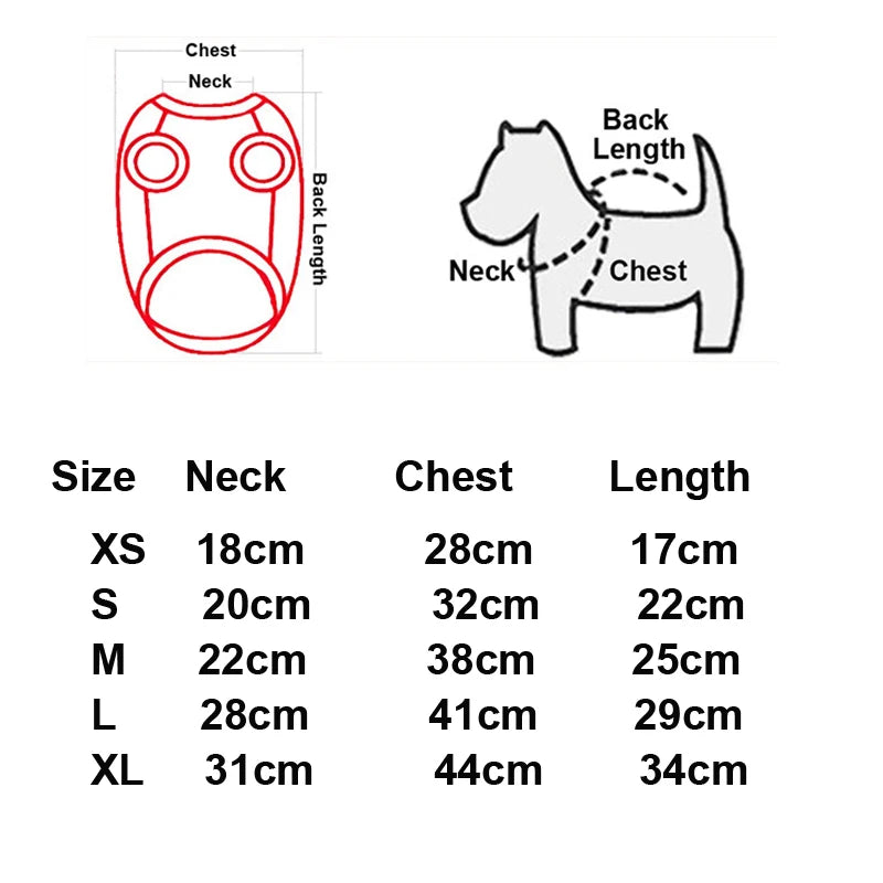 PetkingdomCo Cotton Pet Vest