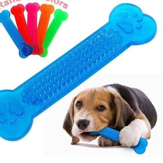 PetkingdomCo Tough Rubber Bone Chew Toy