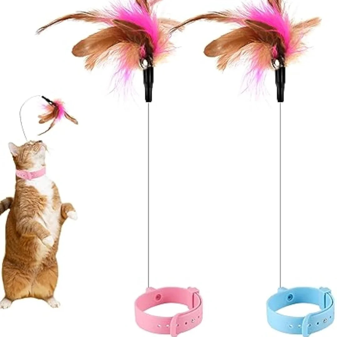 PetkingdomCo Feather Cat Toy