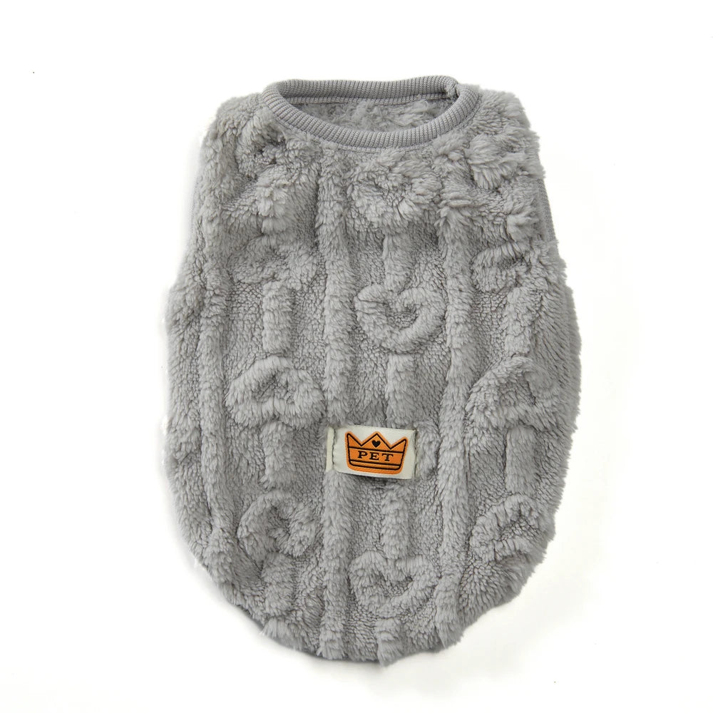 PetkingdomCo Autumn Winter Warm Cat Coat