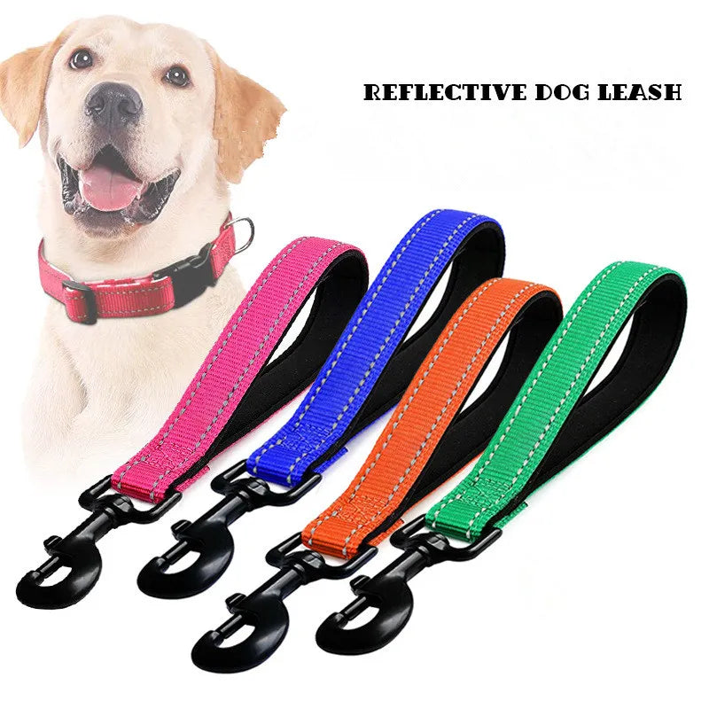 PetkingdomCo Reflective Nylon Dog Leash